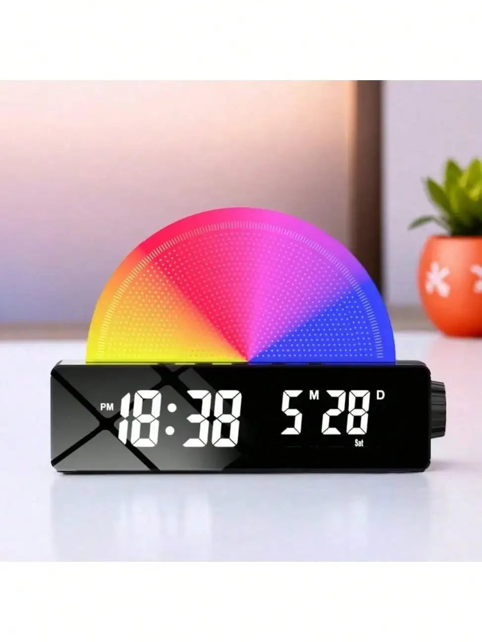 SlumberMax Sunrise Alarm Clock — Sunrise Simulator & Dimmable Night Light