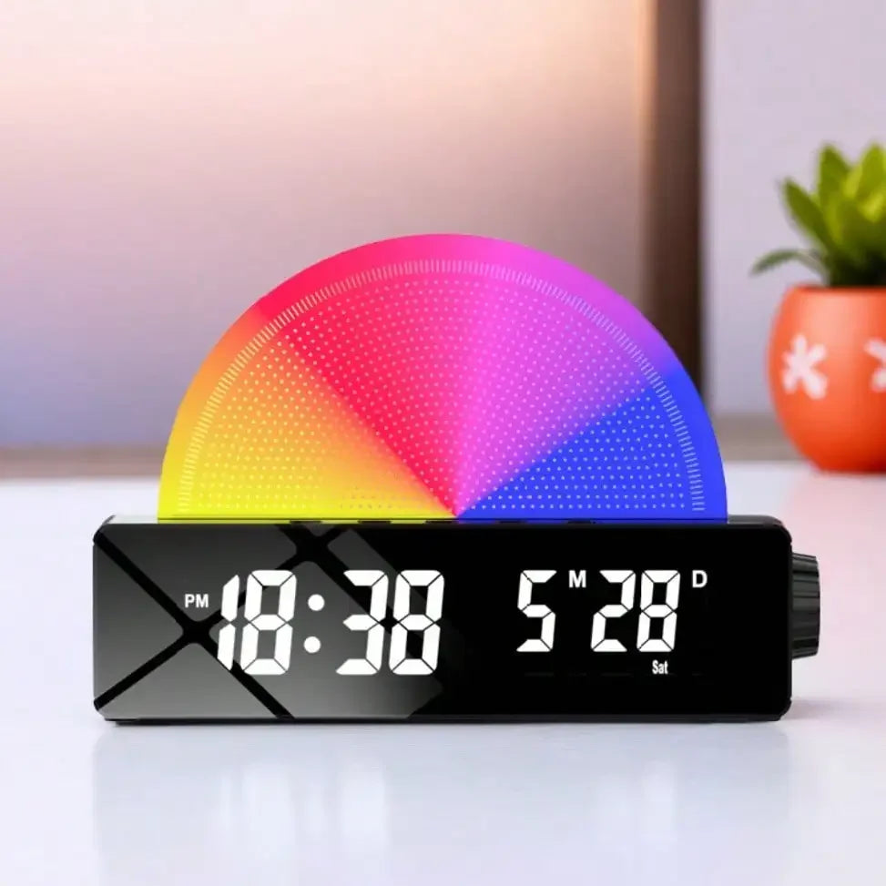 SlumberMax Sunrise Alarm Clock — Sunrise Simulator & Dimmable Night Light